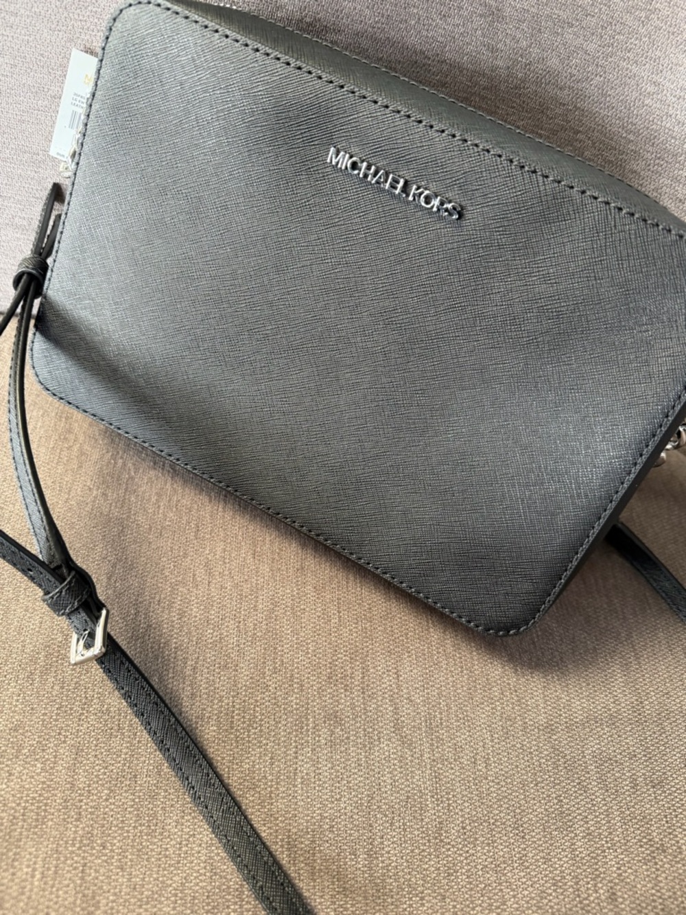 Michael Kors Black Saffiano Leather Crossbody